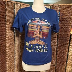 Women’s Blue Graphic T-Shirt
